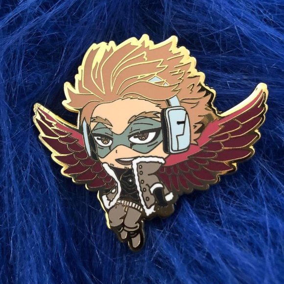 Hawks Enamel Pin - BNHA - My Hero Academia - MHA - Picture 3 of 3
